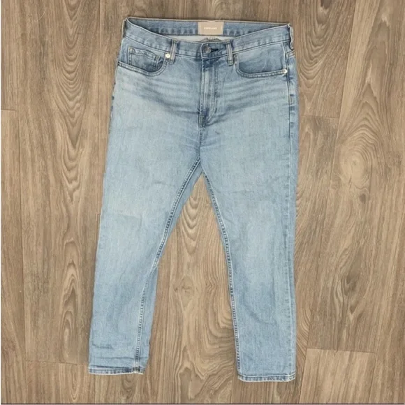 Everlane Boyfriend Jeans Light Wash Size 27 - Picture 2 of 8